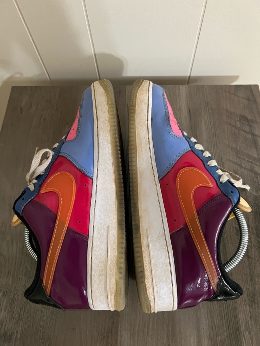 Nike Air Force 1 Low x UNDEFEATED Multi-Color DV5255-400 Size 10 - Picture 7 of 11